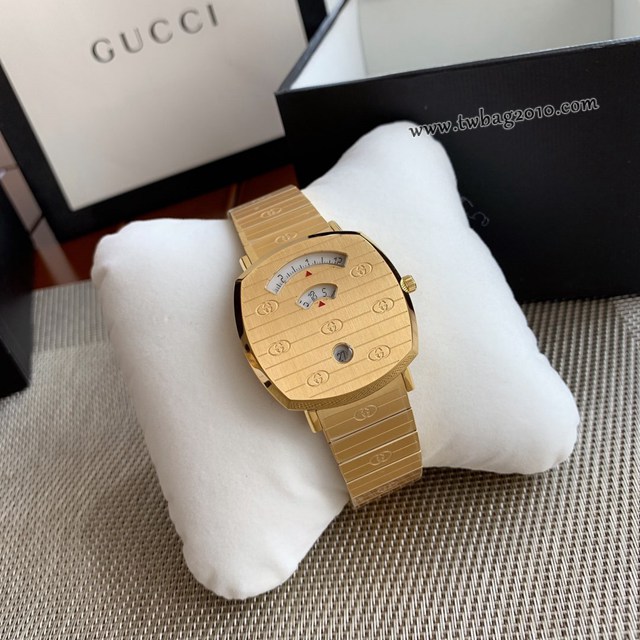 古馳鋼帶手錶 Gucci新款中性石英腕表  gjs2150